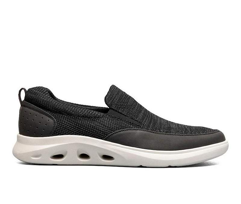 Men's Nunn Bush Ponte Knit Moc Toe Slip On Sneakers