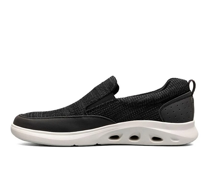 Men's Nunn Bush Ponte Knit Moc Toe Slip On Sneakers