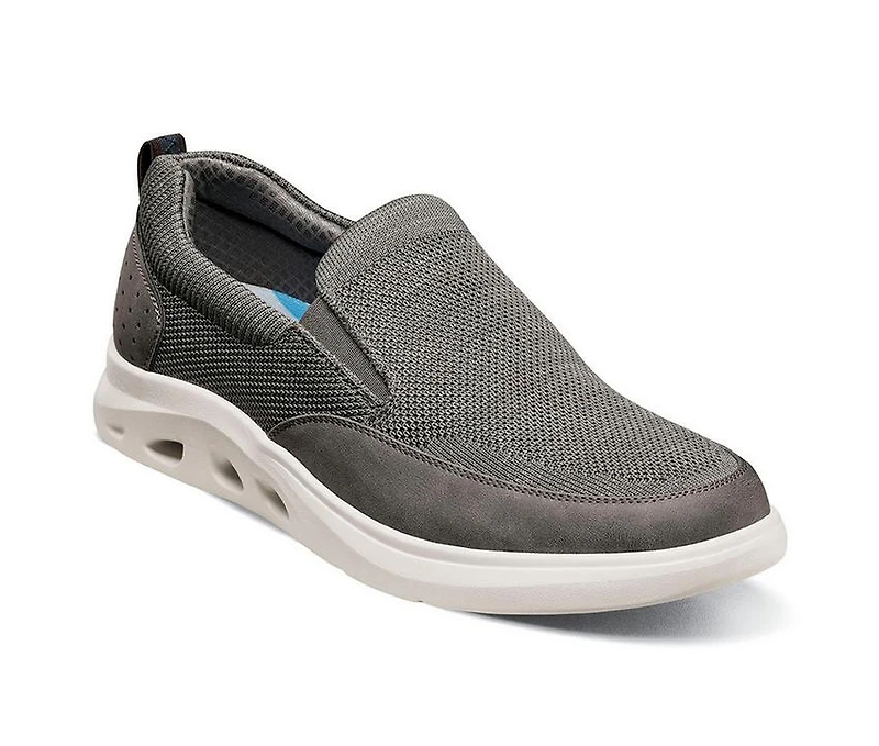 Men's Nunn Bush Ponte Knit Moc Toe Slip On Sneakers