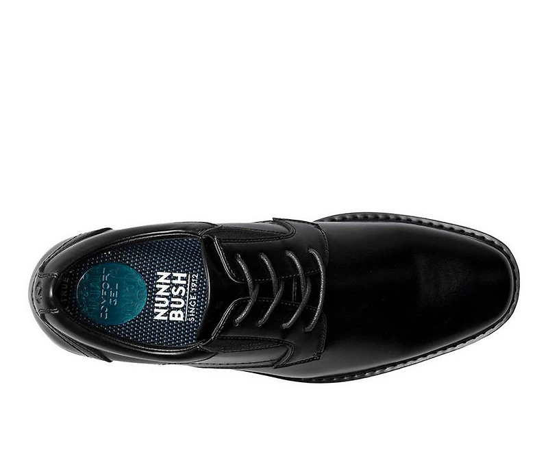Men's Nunn Bush Jarvis Plain Toe Oxford Dress Shoes