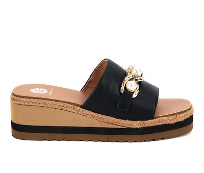 Women's Yellow Box Adelfia Wedge Sandals