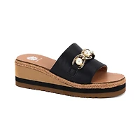 Women's Yellow Box Adelfia Wedge Sandals