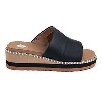 Women's Yellow Box Ayama Wedge Sandals