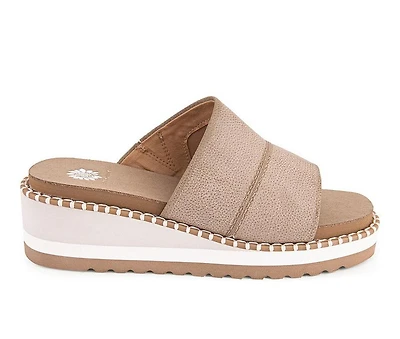 Women's Yellow Box Ayama Wedge Sandals
