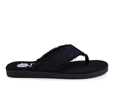 Women's Yellow Box Faddy Flip-Flops
