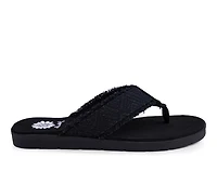 Women's Yellow Box Faddy Flip-Flops