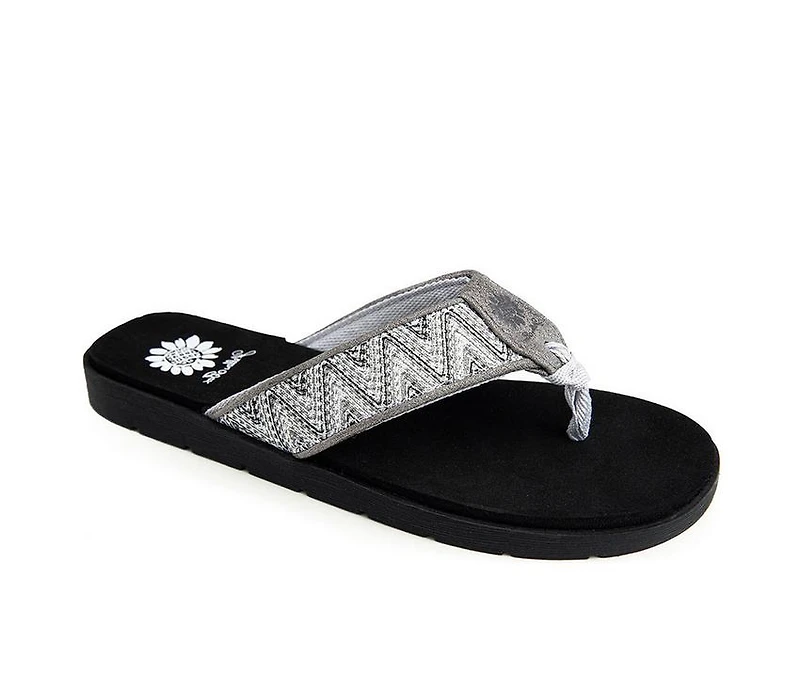Women's Yellow Box Fidda Flip-Flops