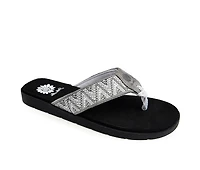 Women's Yellow Box Fidda Flip-Flops
