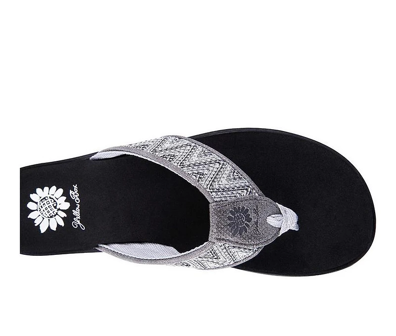 Women's Yellow Box Fidda Flip-Flops