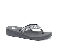 Women's Yellow Box Jordyn Flip-Flops
