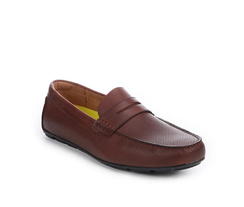 Men's Florsheim Motor Moc Toe Penny Driver Dress Loafers