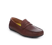 Men's Florsheim Motor Moc Toe Penny Driver Dress Loafers