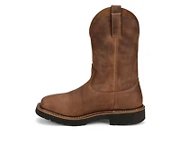 Men's Justin Boots Ames Waterproof Soft Toe Boot Cowboy
