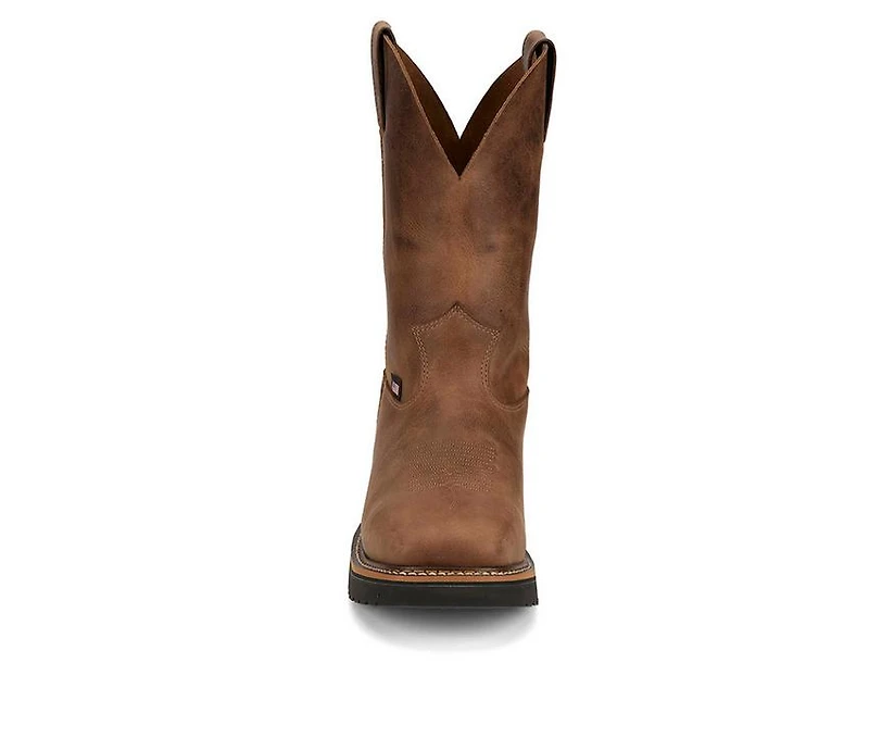Men's Justin Boots Ames Waterproof Soft Toe Boot Cowboy