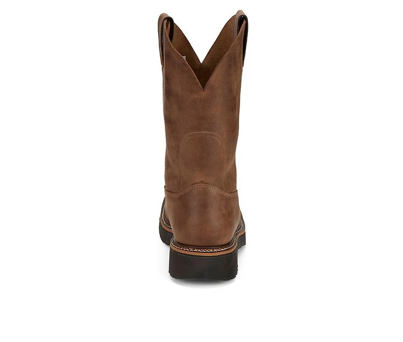 Men's Justin Boots Ames Waterproof Soft Toe Boot Cowboy