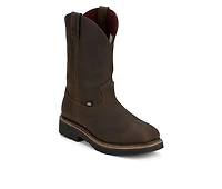 Men's Justin Boots Billings Steel Toe H2 Cowboy