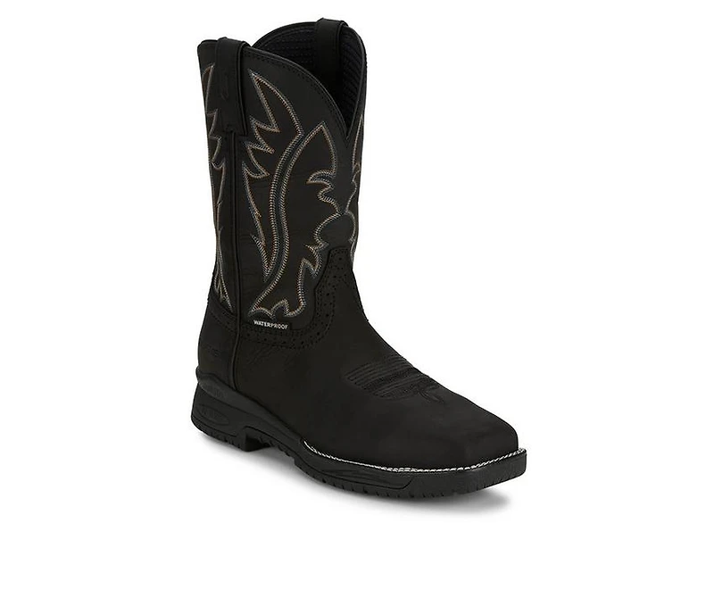 Men's Justin Boots Nitread 11" Ct H20 Cowboy