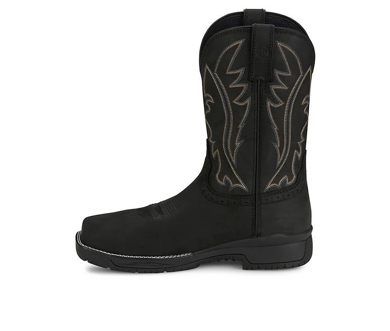Men's Justin Boots Nitread 11" Ct H20 Cowboy
