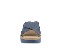 Women's Journee Collection Biara Wedge Sandals