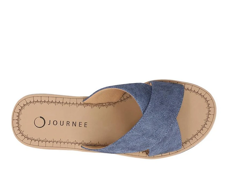 Women's Journee Collection Biara Wedge Sandals