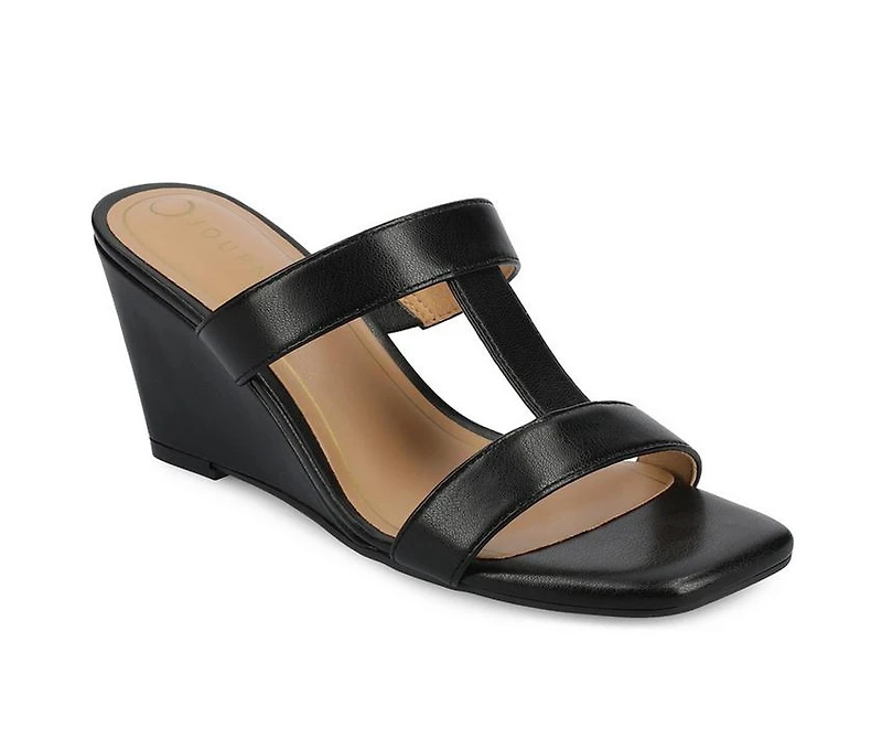 Women's Journee Collection Clodie Wedge Sandals