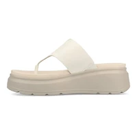 Women's Journee Collection Carah Platform Flip-Flops