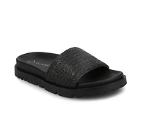 Women's Journee Collection Starr Footbed Sandals