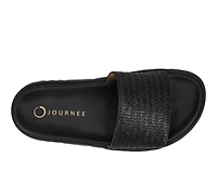Women's Journee Collection Starr Footbed Sandals