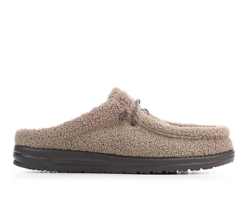 Men's HEYDUDE Wally Slip Sherpa Casual Shoes