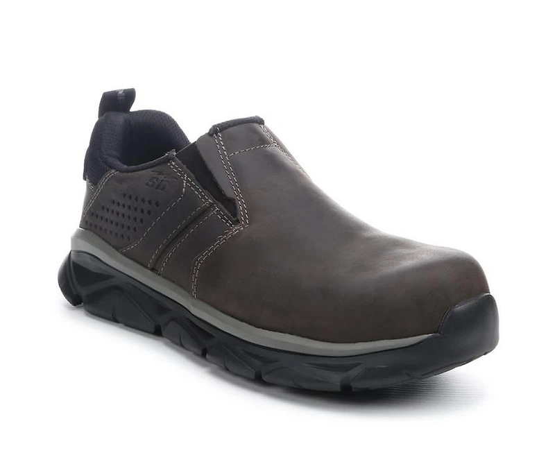 Men's Carolina Boots CA1982 Comp Toe ESD Slip On Work Shoes