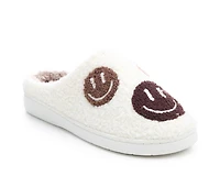 MIA Cozi Multi Smiley Slippers