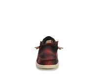 Men's HEYDUDE Wally Cozy Plaid Casual Shoes