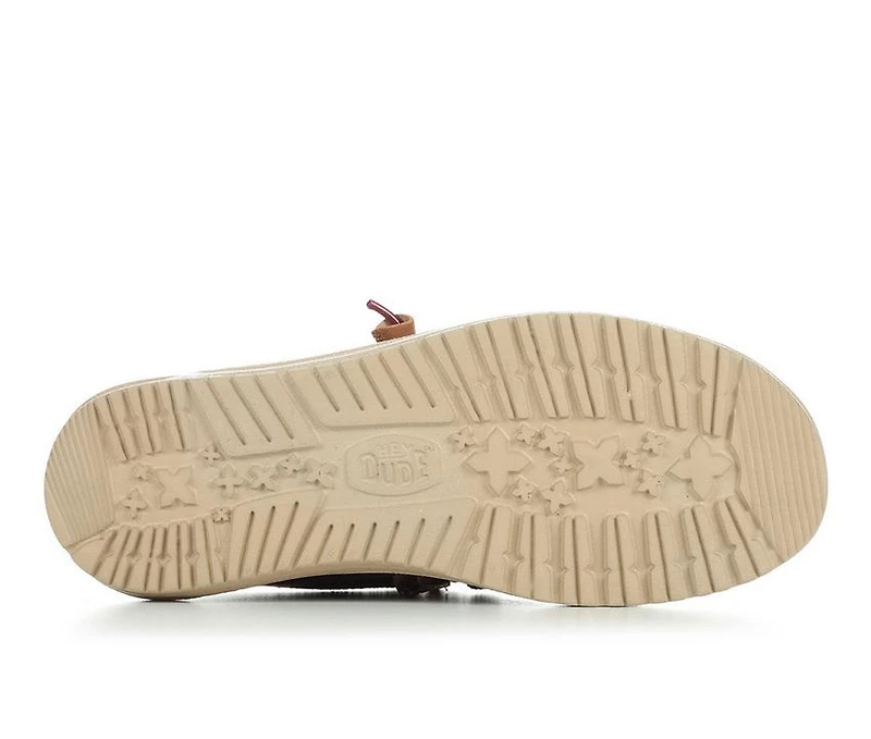 Men's HEYDUDE Wally Cozy Plaid Casual Shoes