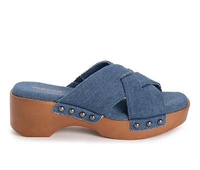 Women's MUK LUKS Cadence Sandal Platform Sandals
