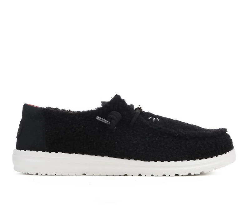 Women's HEYDUDE Wendy Black Cat