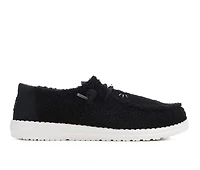 Women's HEYDUDE Wendy Black Cat