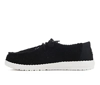 Women's HEYDUDE Wendy Black Cat