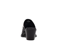 Women's Dingo Boot Cash Cow Heeled Mules