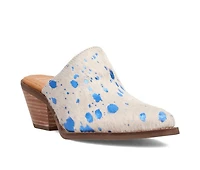 Women's Dingo Boot Cash Cow Heeled Mules