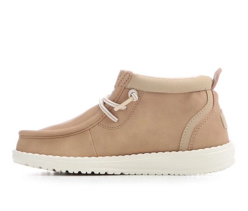 Kids' HEYDUDE Little Kid & Big Wally Mid Classic Casual Shoes