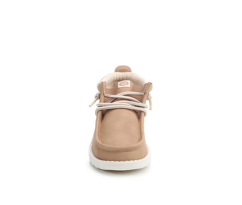 Kids' HEYDUDE Little Kid & Big Wally Mid Classic Casual Shoes