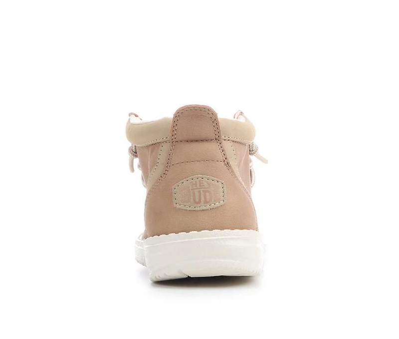 Kids' HEYDUDE Little Kid & Big Wally Mid Classic Casual Shoes