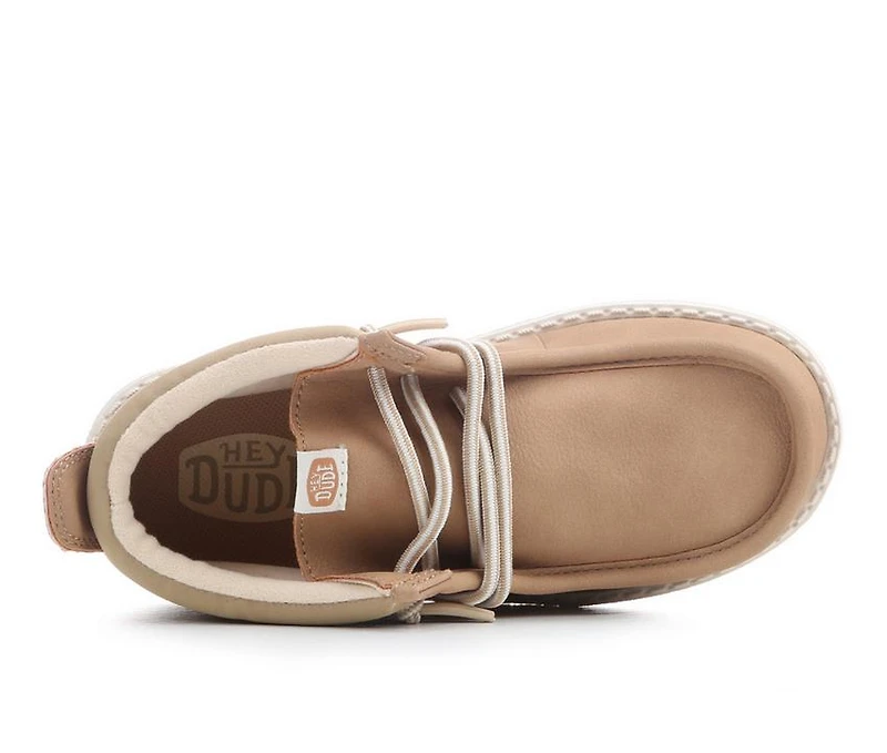 Kids' HEYDUDE Little Kid & Big Wally Mid Classic Casual Shoes
