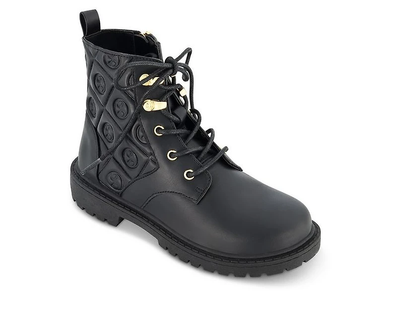 Girls' Sam & Libby Little Kid Big Combat Lib Boots