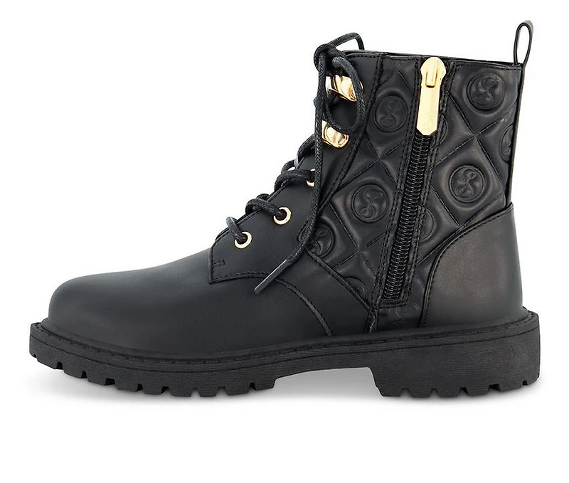 Girls' Sam & Libby Little Kid Big Combat Lib Boots