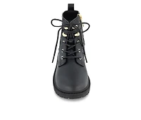 Girls' Sam & Libby Little Kid Big Combat Lib Boots