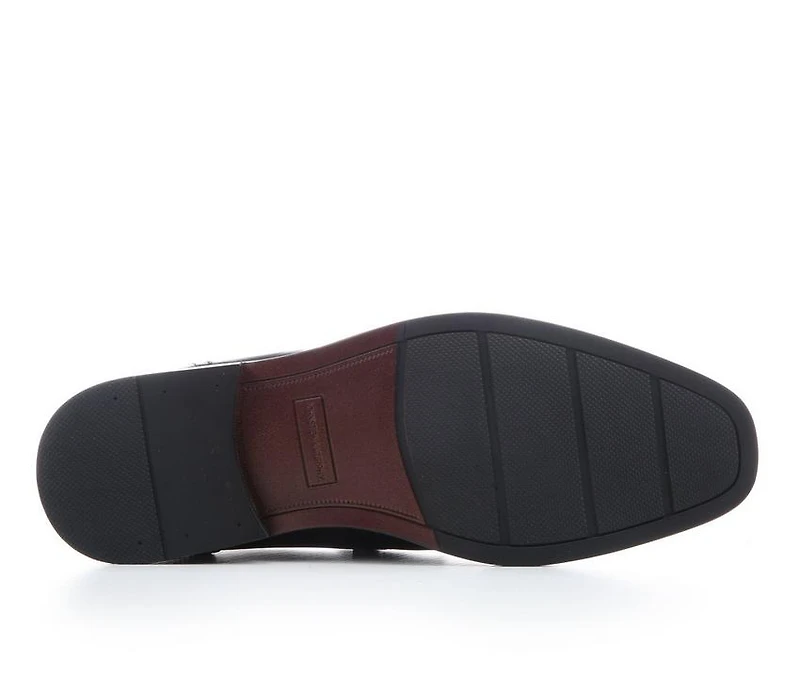 Men's Johnston and Murphy Borland Moc Toe Bit Dress Shoes