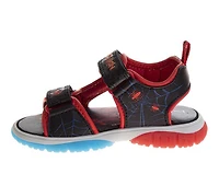 Boys' Spiderman Spider Sense Toddler & Little Kid Sandals