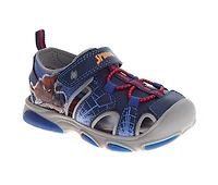 Boys' Spiderman Spider Sense Toddler & Little Kid Spider Sense Sandals