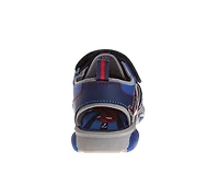 Boys' Spiderman Spider Sense Toddler & Little Kid Spider Sense Sandals
